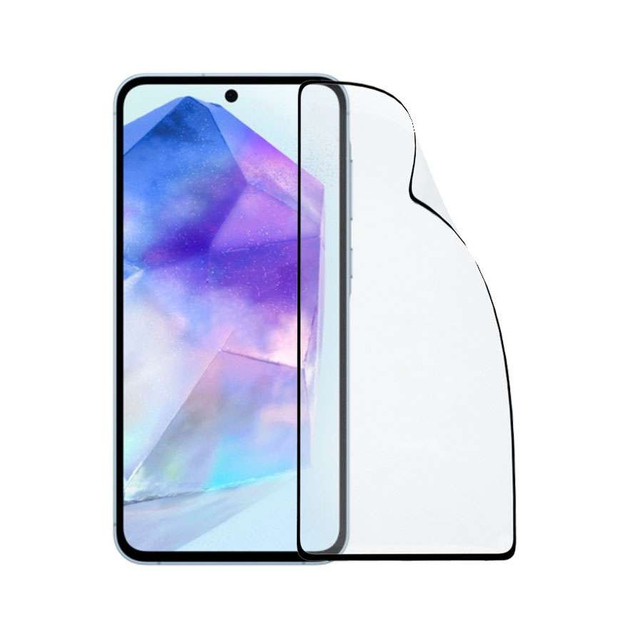 Vetro Temperato Completo Infrangibile per Samsung Galaxy M35