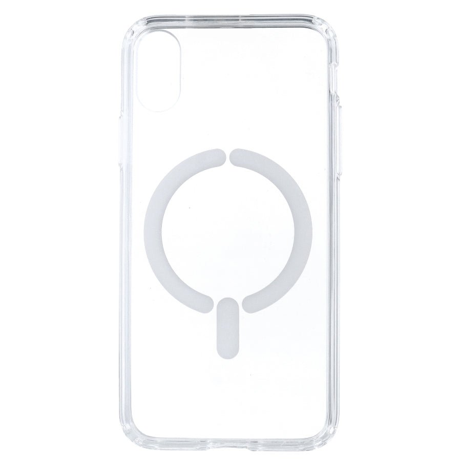 Cover Trasparente Logo Compatibile con MagSafe per iPhone XR