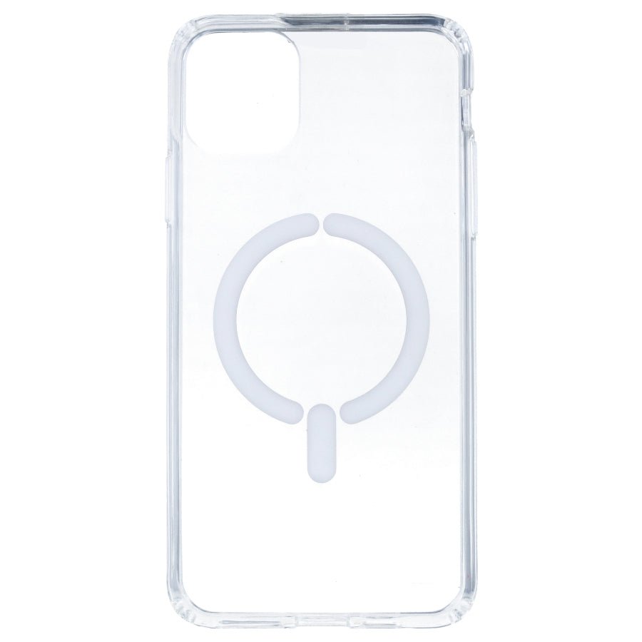 Cover Trasparente Logo Compatibile con MagSafe per iPhone 11 Pro Max