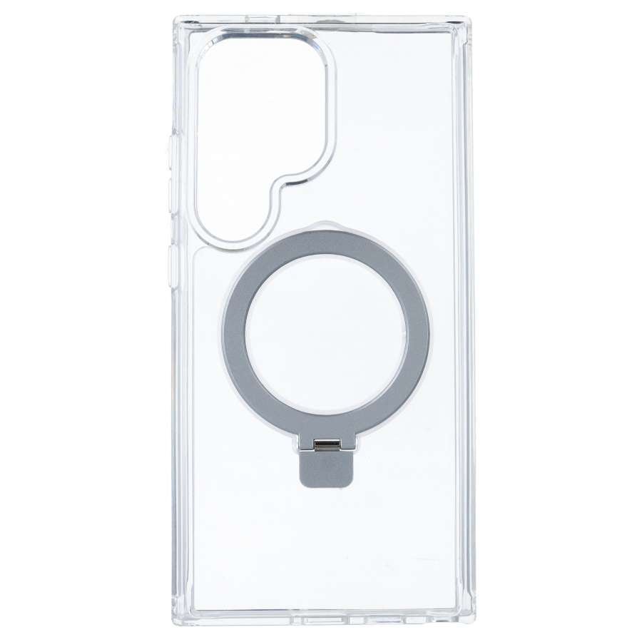 Cover Trasparente Compatibile con MagSafe Ring per Samsung Galaxy S24 Ultra