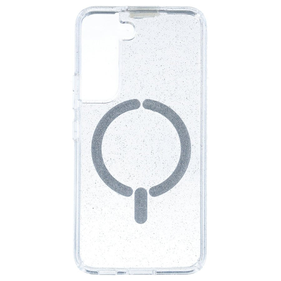 Cover Glitter Compatibile con MagSafe per Samsung Galaxy S22