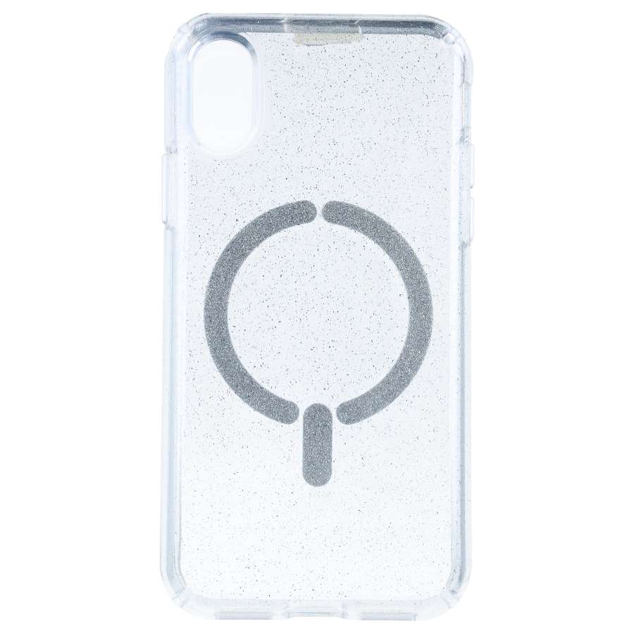 Cover Glitter Compatibile con MagSafe per iPhone X