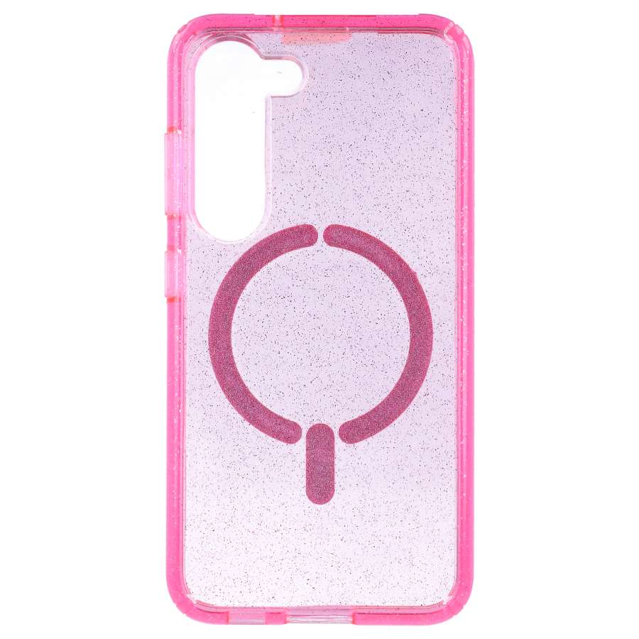 Cover Glitter Compatibile con MagSafe per Samsung Galaxy S23