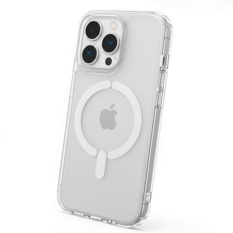 Cover Trasparente Antigiallo Compatibile con MagSafe per iPhone 13 Pro