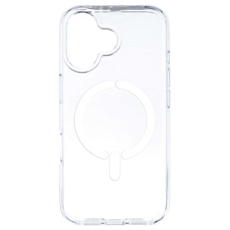 Cover Trasparente Antigiallo Compatibile con MagSafe per iPhone 16