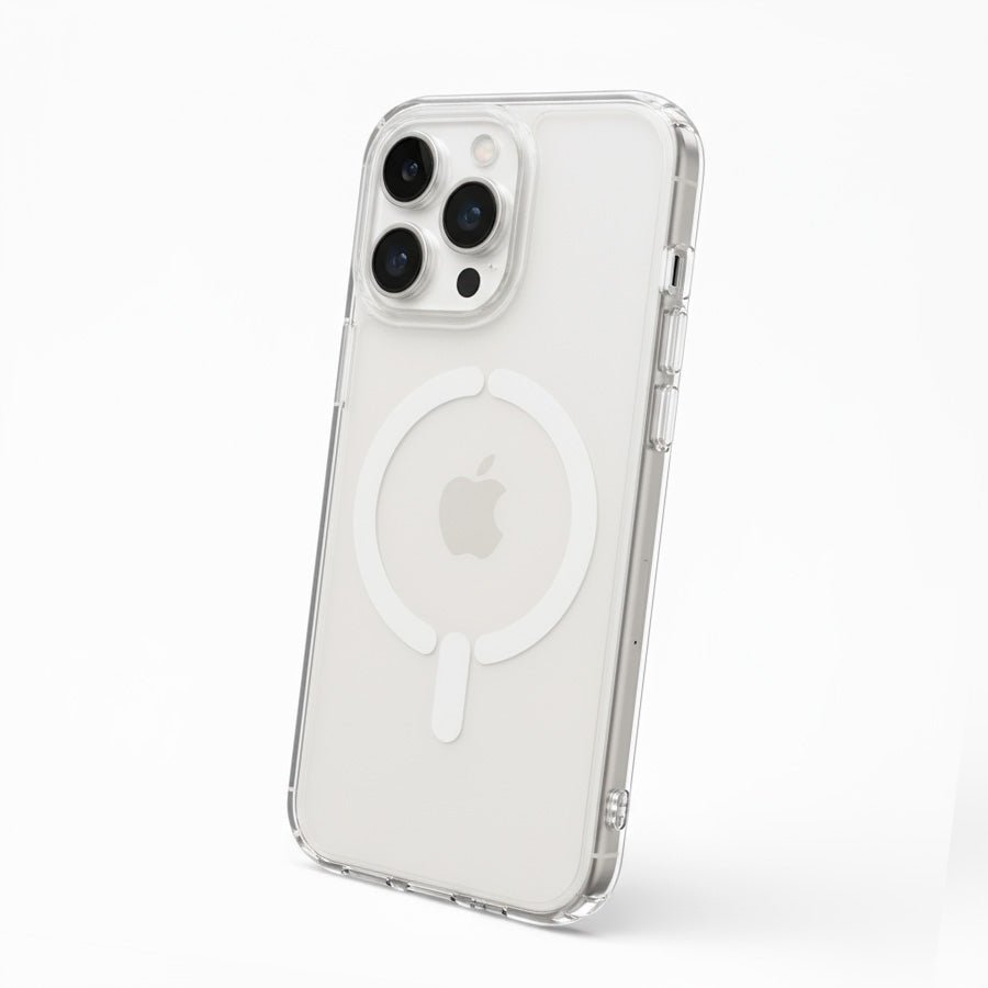 Cover Trasparente Antigiallo Compatibile con MagSafe per iPhone 16 Pro