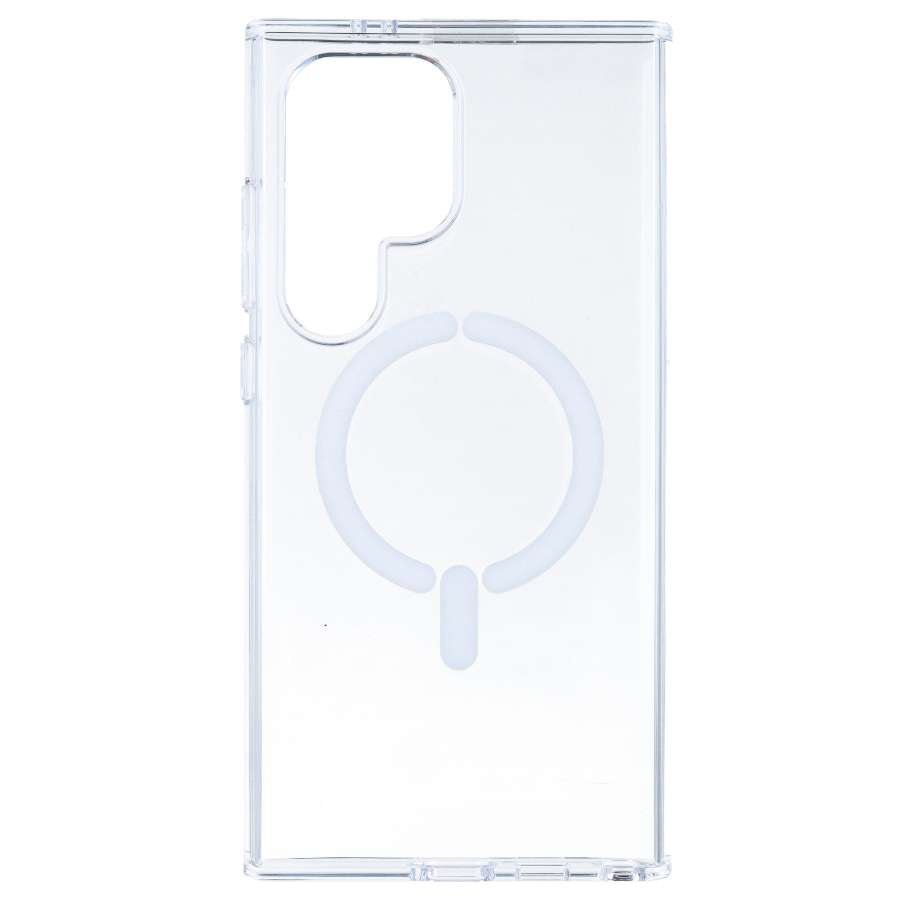 Cover Trasparente Antigiallo Compatibile con MagSafe per Samsung Galaxy S24 Ultra