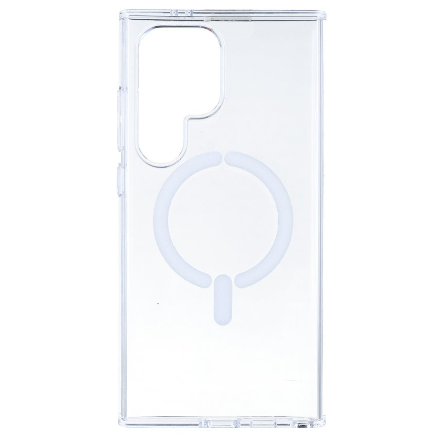 Cover Trasparente Antigiallo Compatibile con MagSafe per Samsung Galaxy S24 Ultra