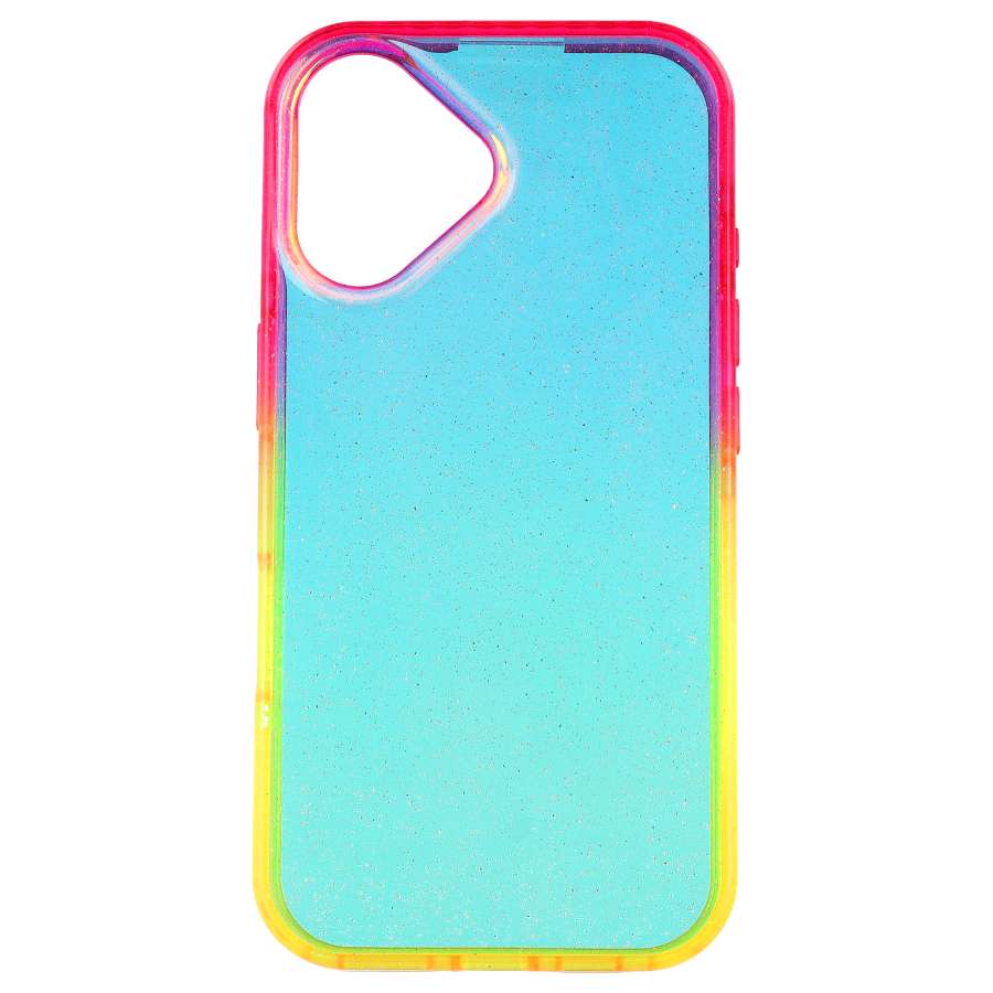 Cover Galaxy Iridescente per iPhone 16