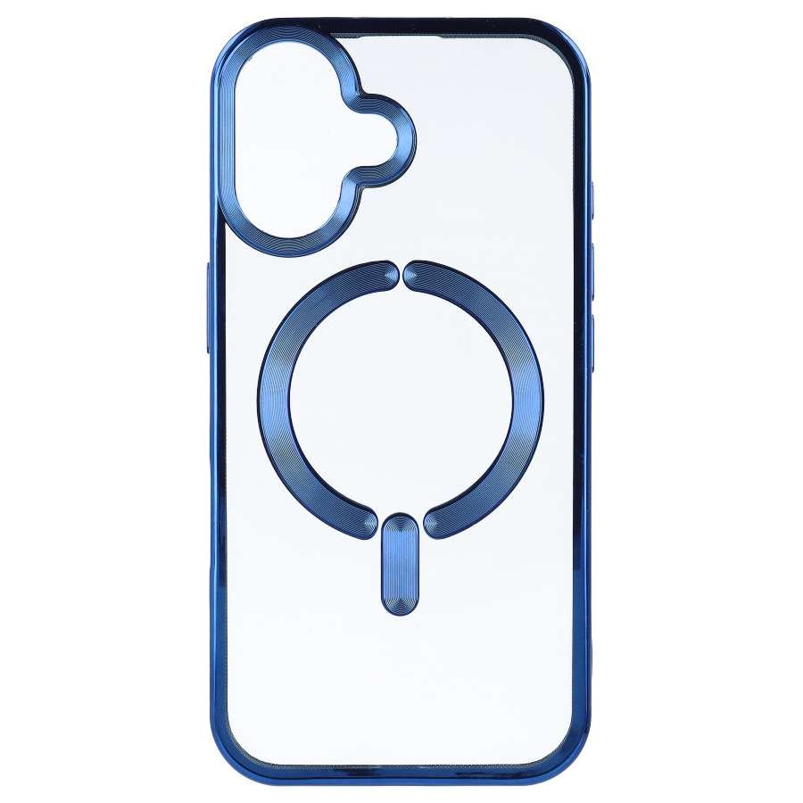 Cover Iron Logo Compatibile con MagSafe per iPhone 16