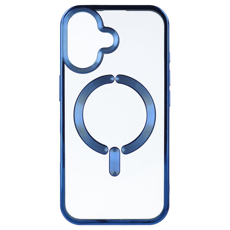 Cover Iron Logo Compatibile con MagSafe per iPhone 16