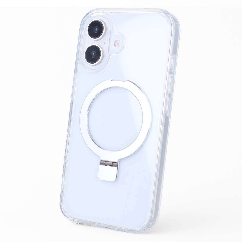 Cover Trasparente Compatibile con MagSafe Ring per iPhone 16