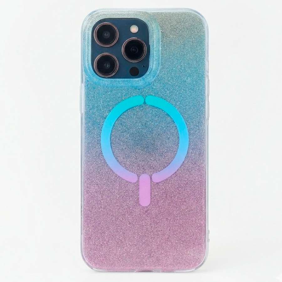 Funda Ring Glitter Compatible con Magsafe para iPhone 16 Pro