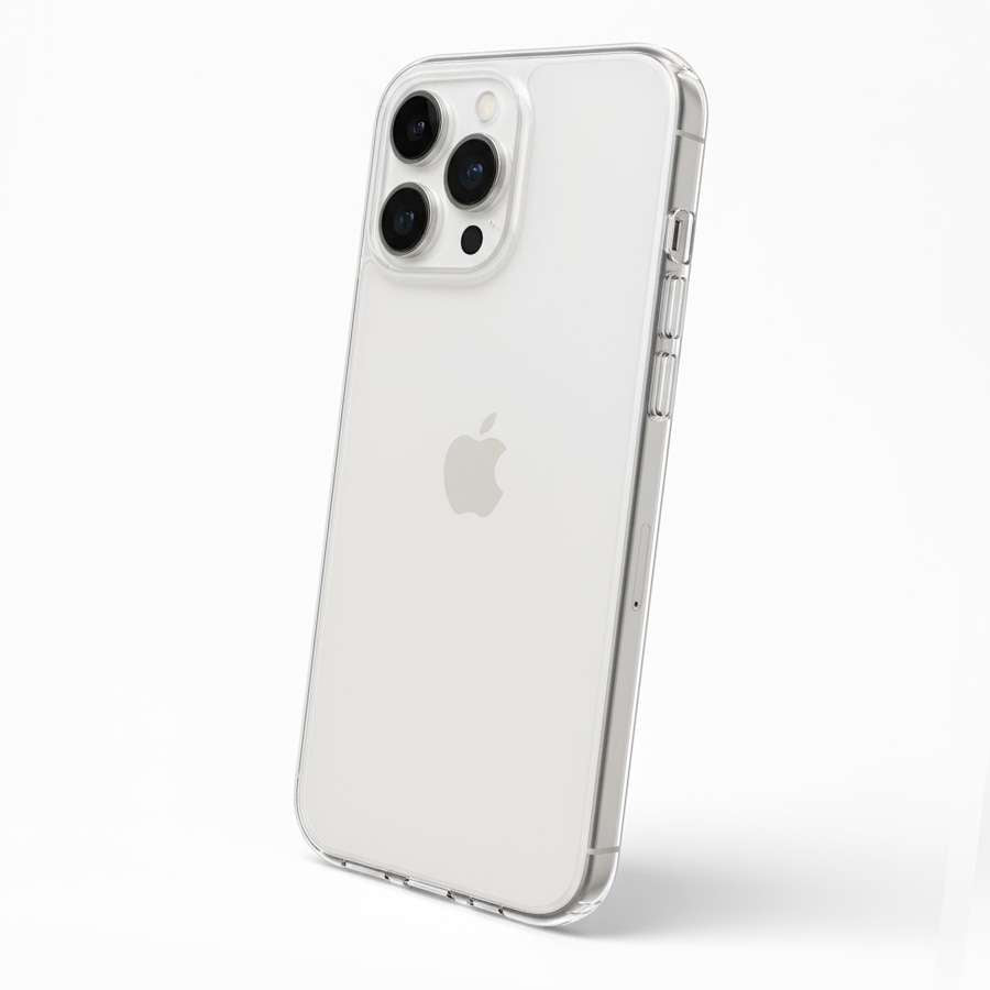 Cover Silicone Trasparente per iPhone 16 Pro Max