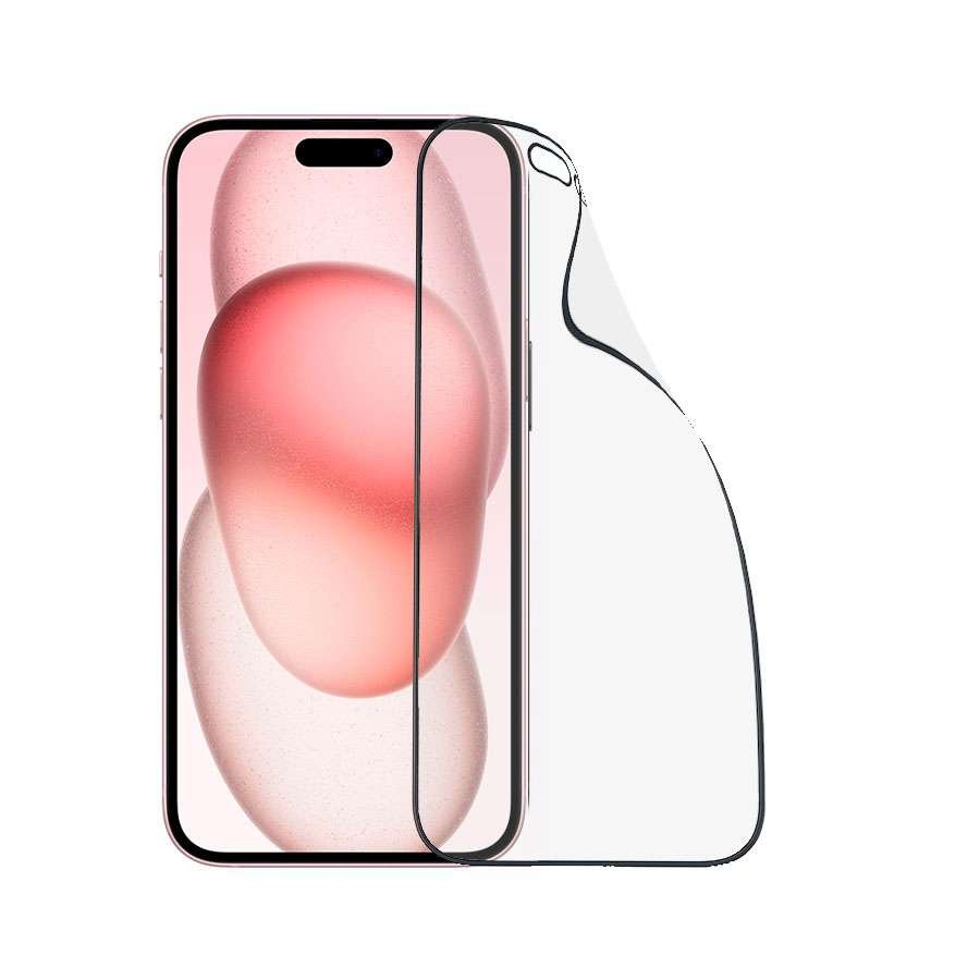 Vetro Temperato Completo Infrangibile per iPhone 16 Pro Max