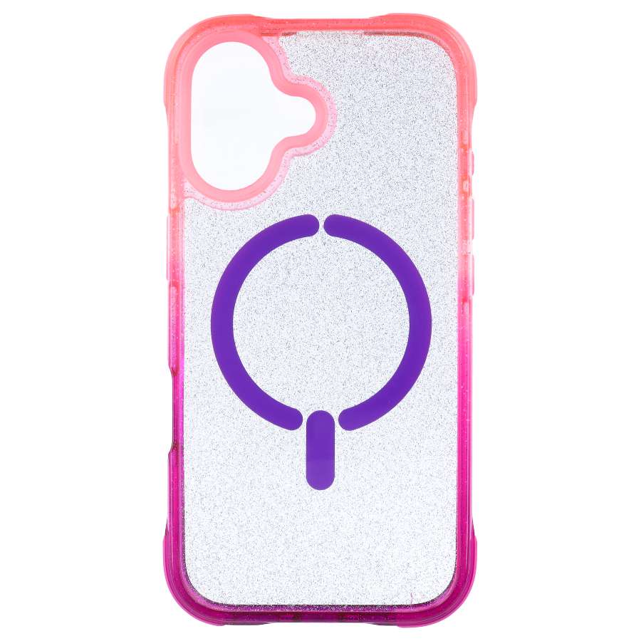Cover Bumper Rinforzata Sfumata Compatibile con MagSafe per iPhone 16 Plus