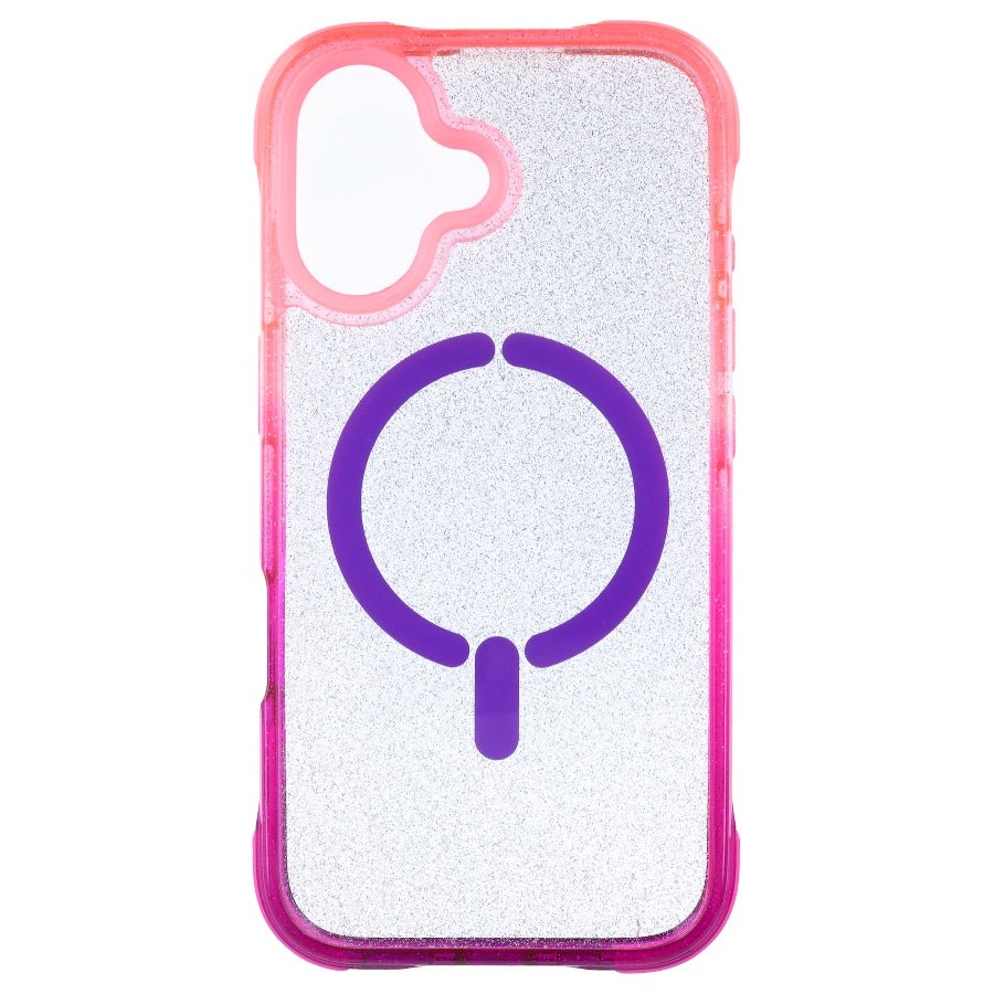 Cover Bumper Rinforzata Sfumata Compatibile con MagSafe per iPhone 16 Plus
