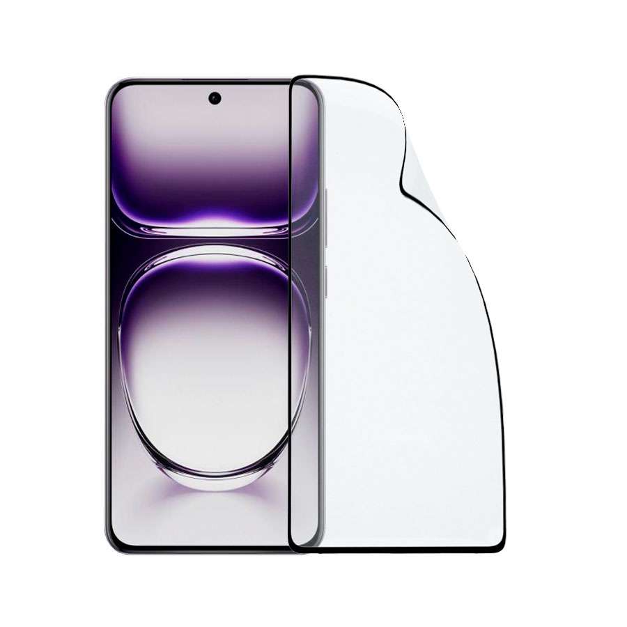 Vetro Temperato Completo Infrangibile per Oppo Reno12