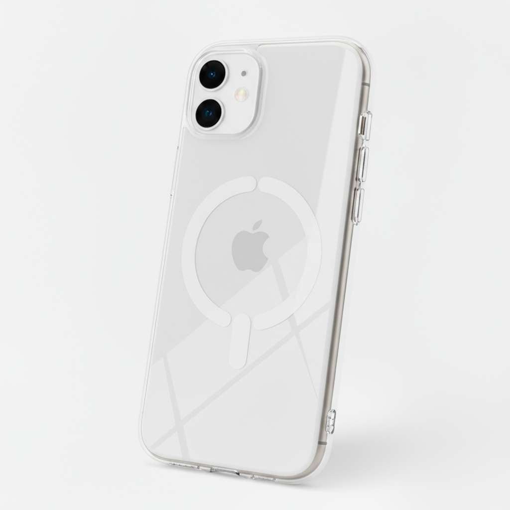 Funda Reforzada Antiyellow Compatible con MagSafe para iPhone 12