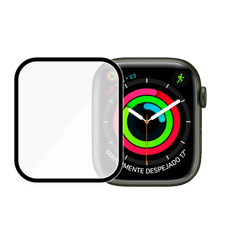 Vetro Temperato Completo per Apple Watch 46mm