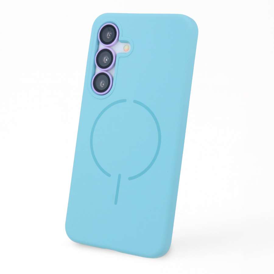 Cover Ultra Morbida Compatibile con MagSafe per Samsung Galaxy S25
