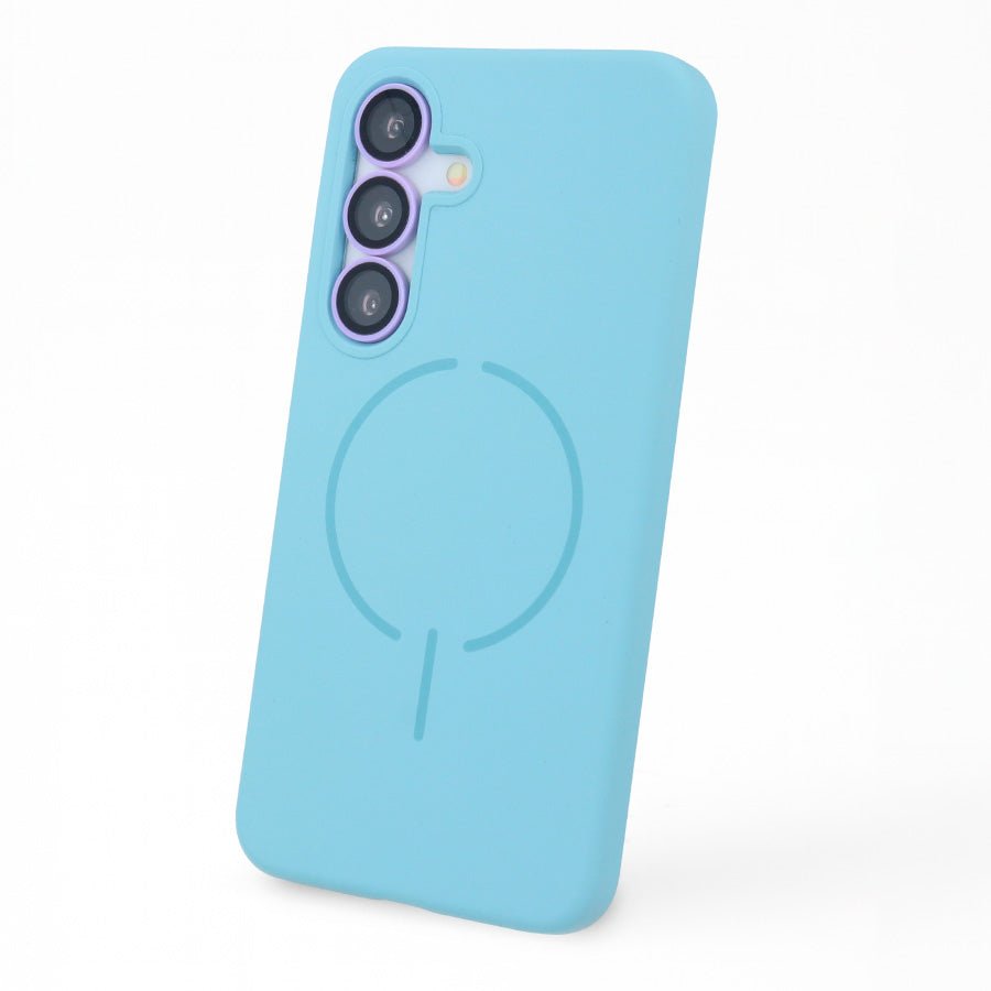 Cover Ultra Morbida Compatibile con MagSafe per Samsung Galaxy S25