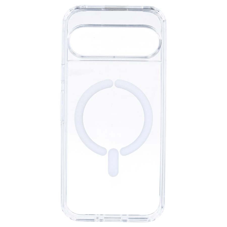 Cover Trasparente Logo Compatibile con MagSafe per Google Pixel 9 Pro XL