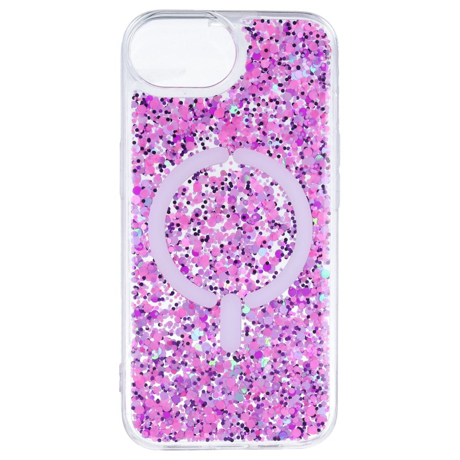 Funda Ring Glitter Compatible con Magsafe para iPhone 17e