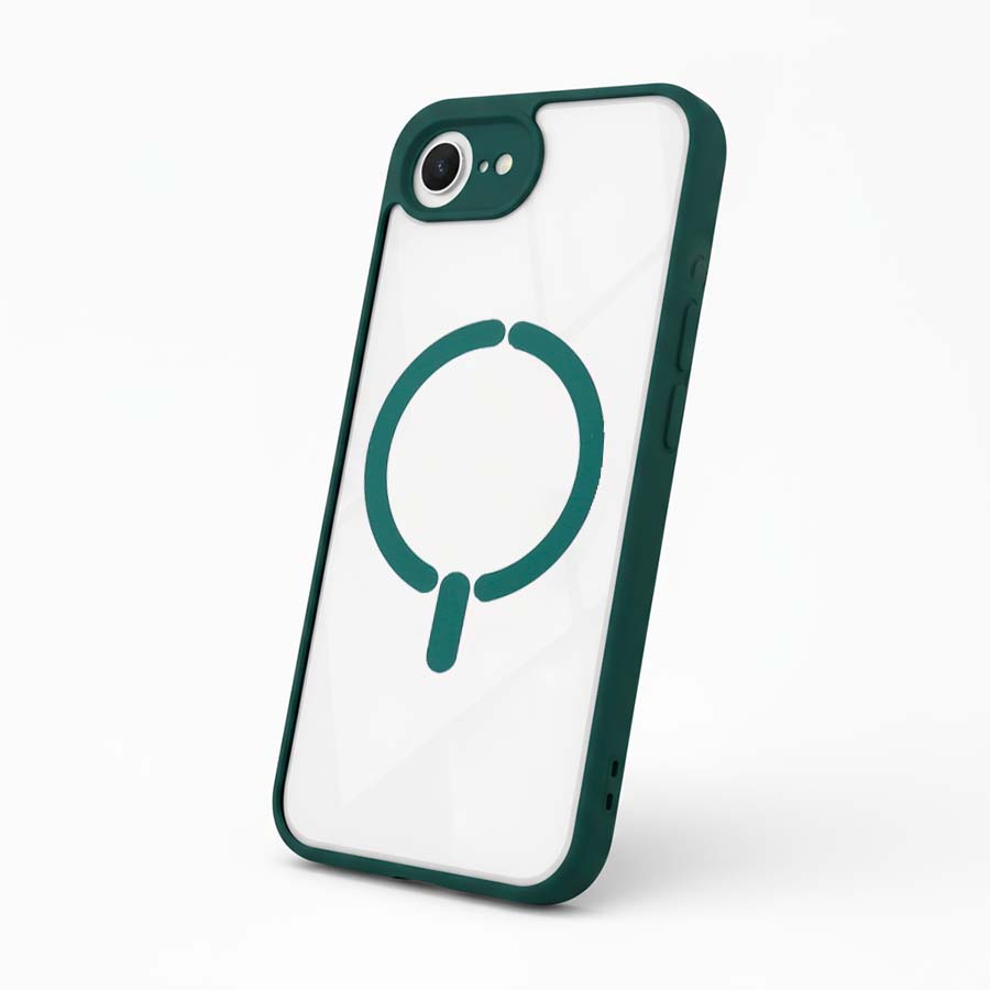 Funda Bumper Compatible con Magsafe con Cubre cámara para iPhone 17e