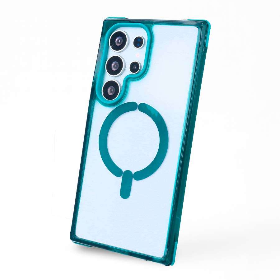 Cover Bumper Compatibile con MagSafe per Samsung Galaxy S25 Ultra