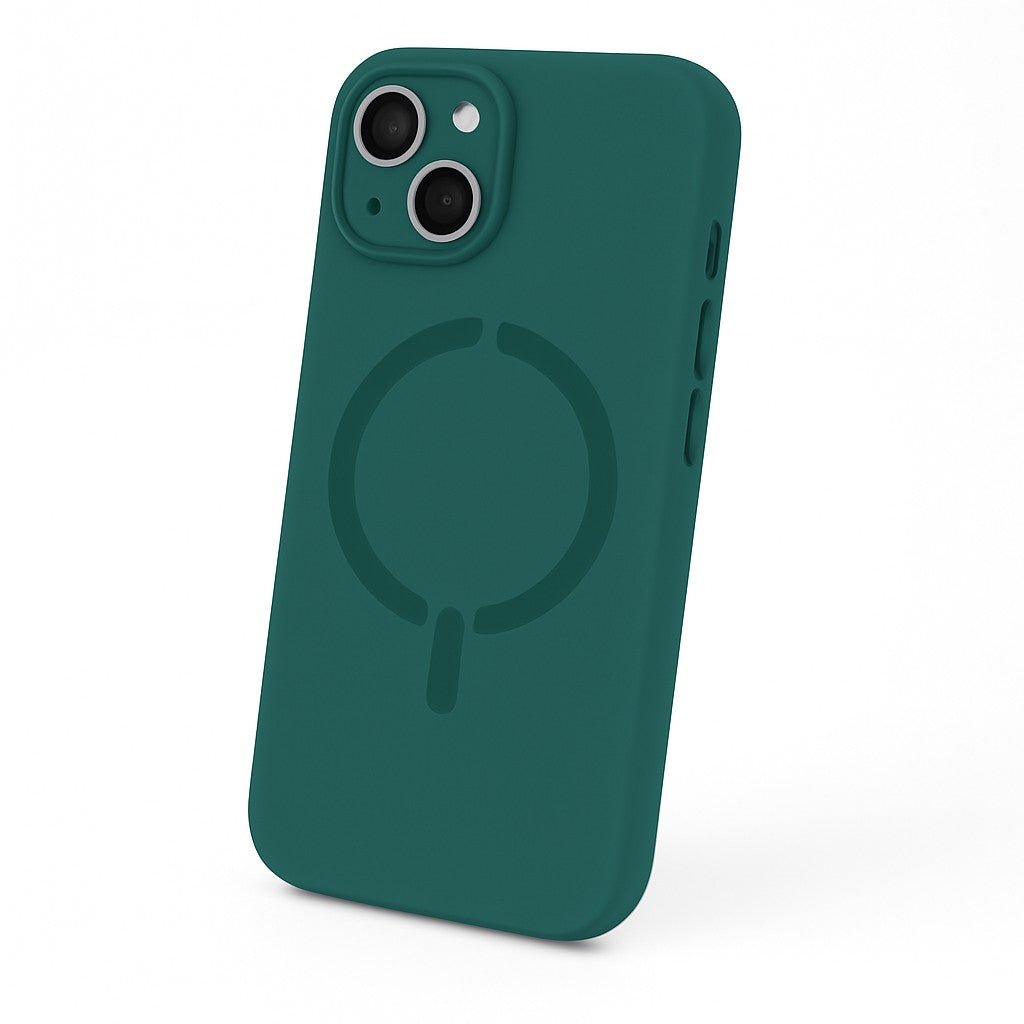 Funda Compatible con MagSafe con Cubre Cámara para iPhone 15 Plus