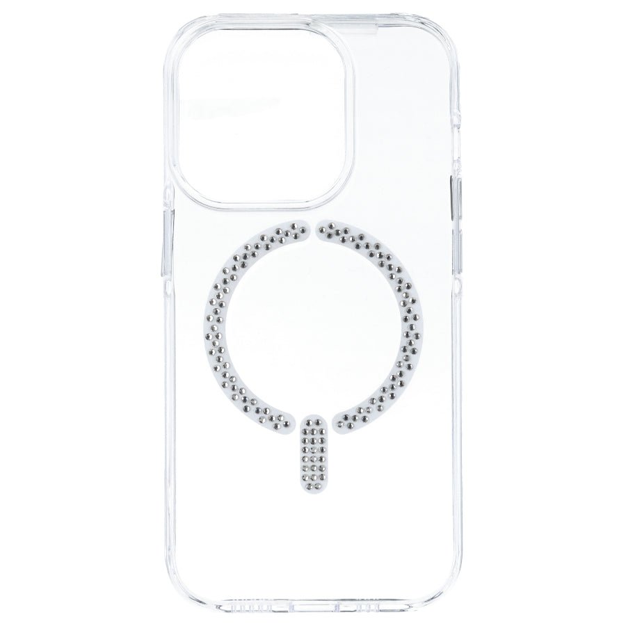 Funda Antiyellow Compatible con MagSafe con Brillantes para iPhone 14 Pro Max