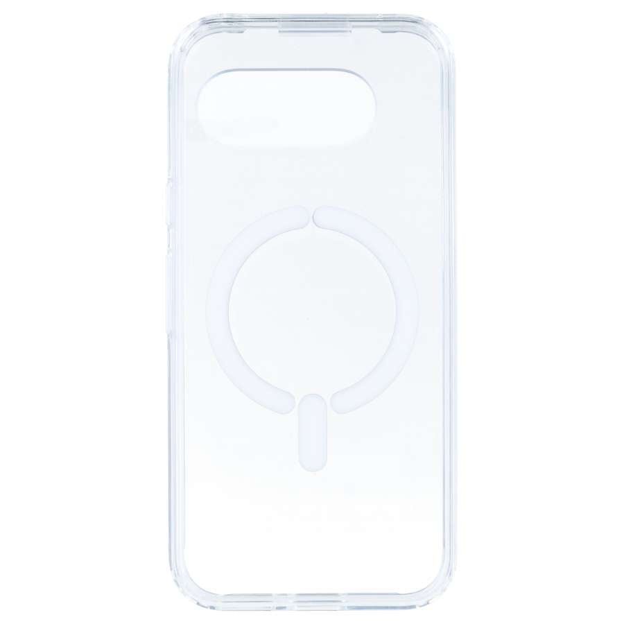 Cover Trasparente Logo Compatibile con MagSafe per Google Pixel 9A