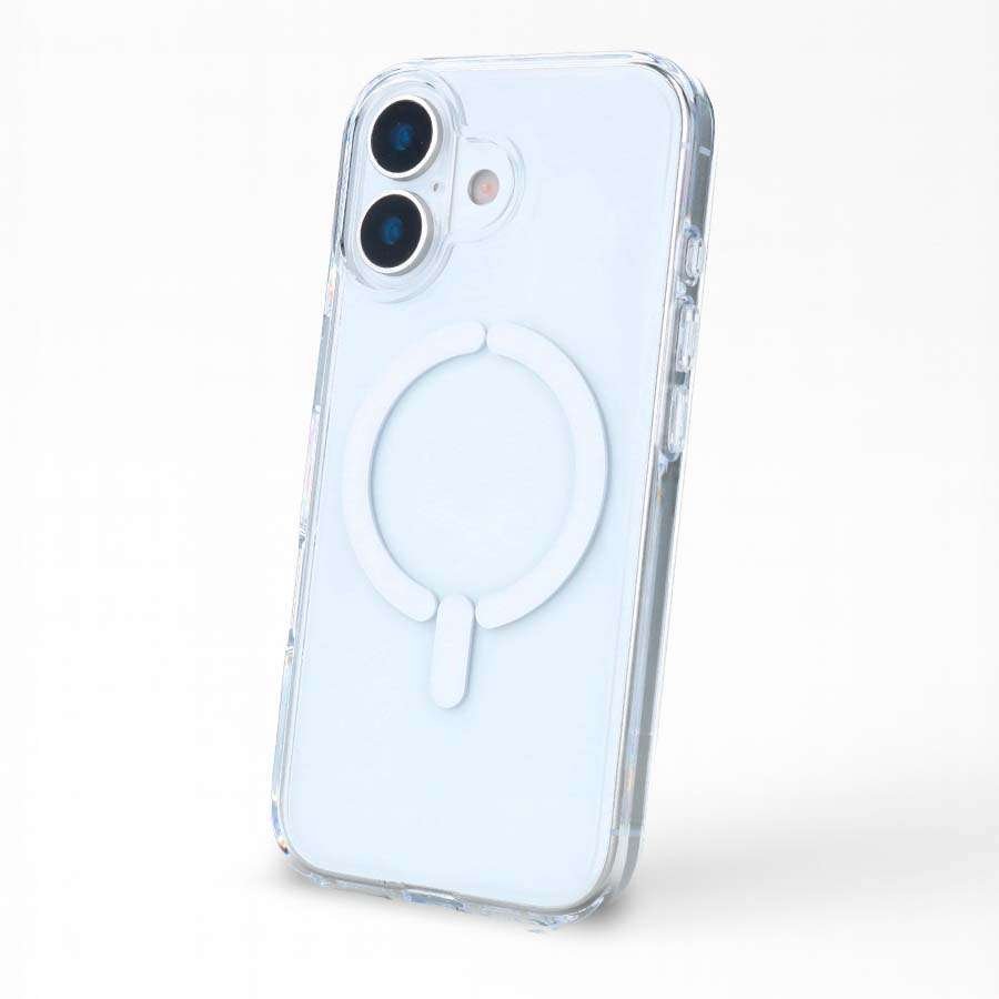 Cover Trasparente Antigiallo Compatibile con MagSafe per iPhone 17