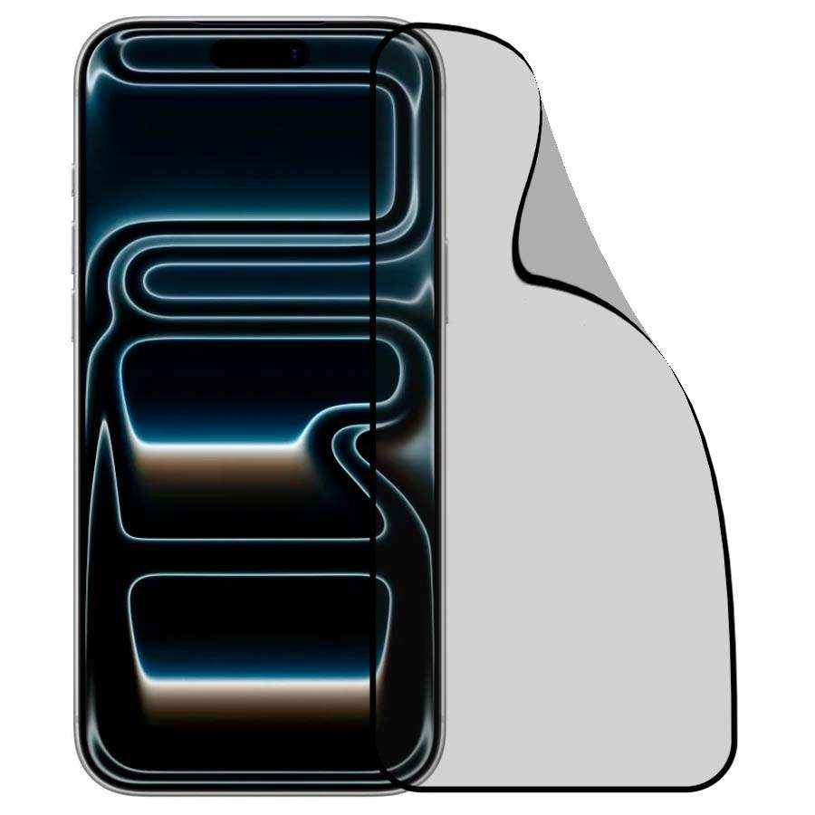 Vetro Temperato Infrangibile Antispia per iPhone 17 Pro Max