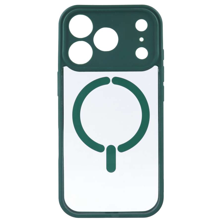 Cover Bumper Compatibile con MagSafe con Copri Fotocamera per iPhone 17 Pro