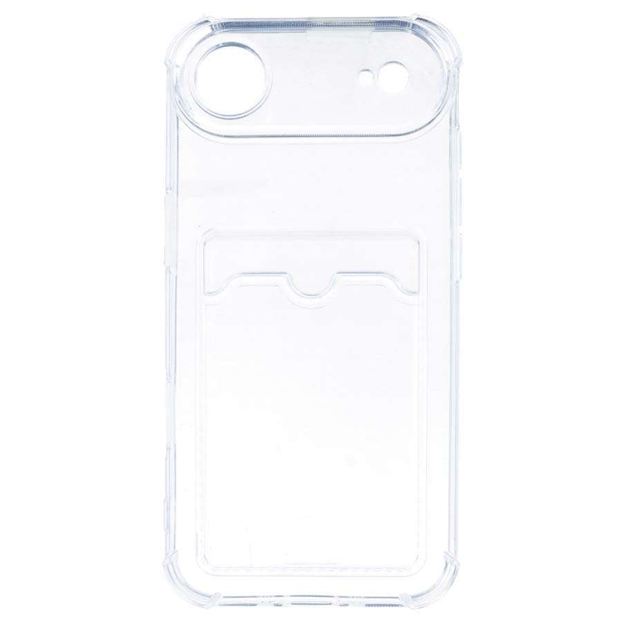 Cover Silicone Coprente con Portacarte per iPhone Air