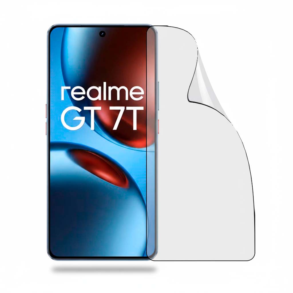 Vetro Temperato Completo Infrangibile per Realme GT 7T