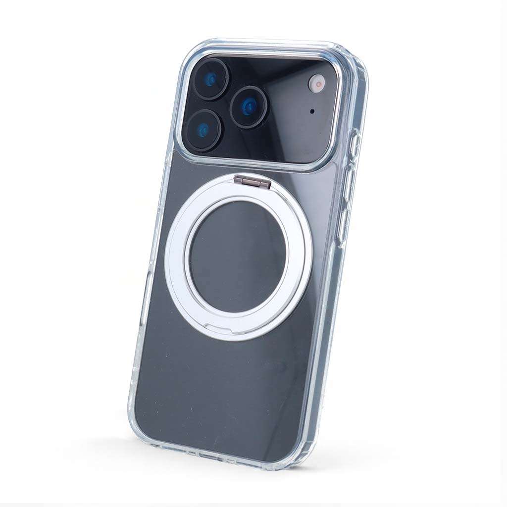 Cover Trasparente Compatibile con MagSafe Ring per iPhone 17 Pro Max