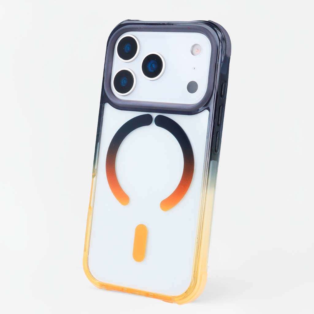 Cover Bumper Rinforzata Sfumata Compatibile con MagSafe per iPhone 17 Pro