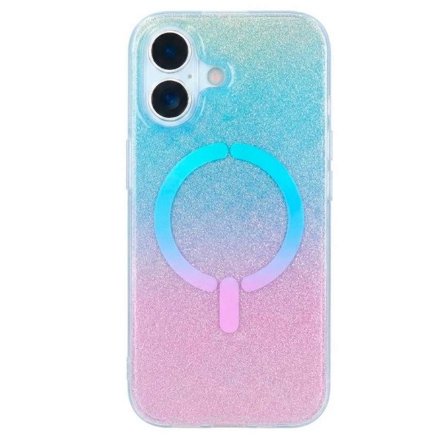 Cover Ring Glitter Compatibile con MagSafe per iPhone 17
