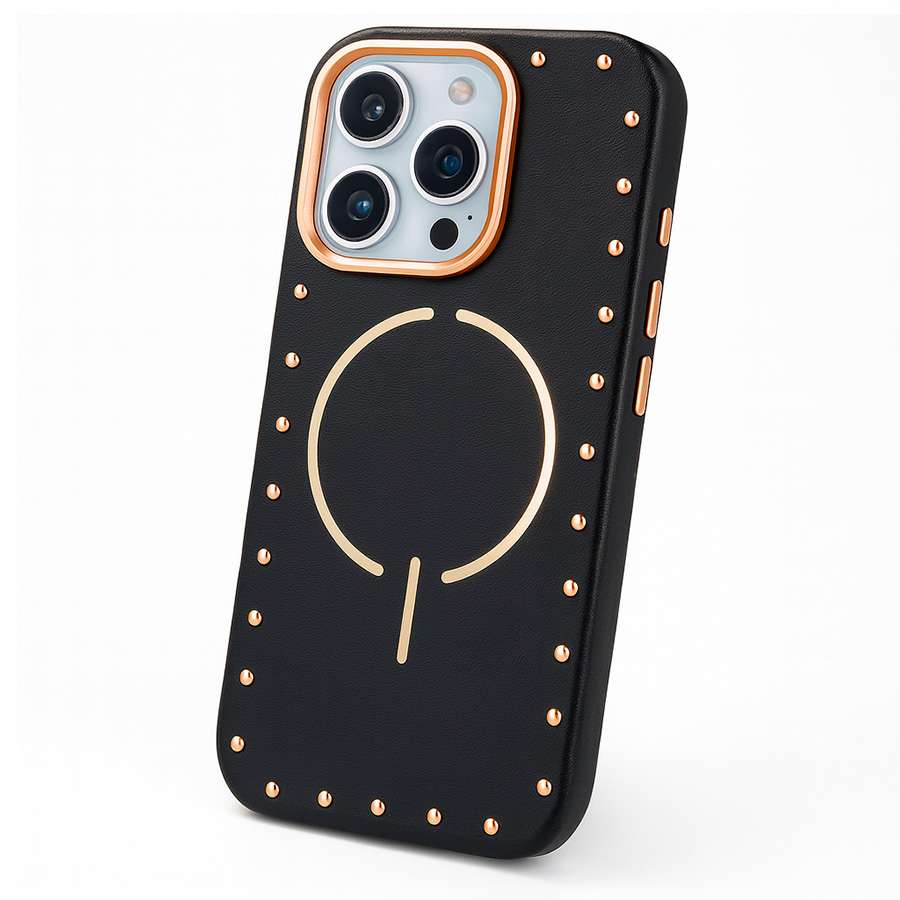 Funda Tachas Compatible con MagSafe para iPhone 12