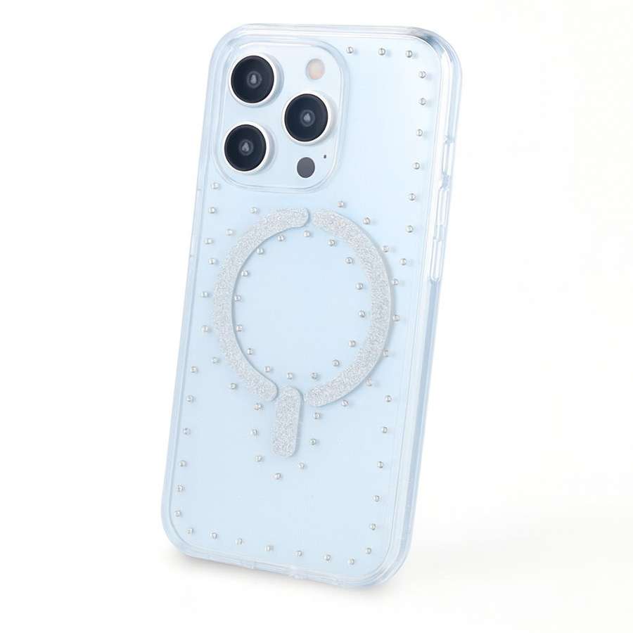Cover Brillantini Glitter Compatibile con MagSafe per iPhone 16 Pro Max