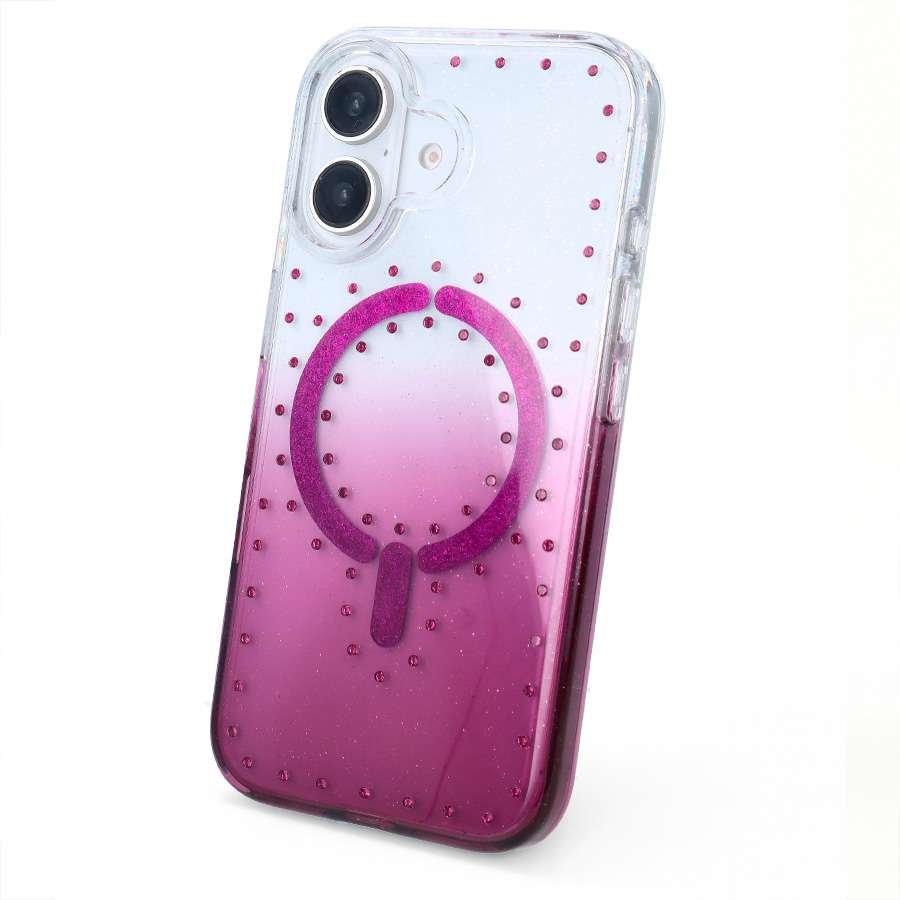 Cover Brillantini Glitter Compatibile con MagSafe per iPhone 16