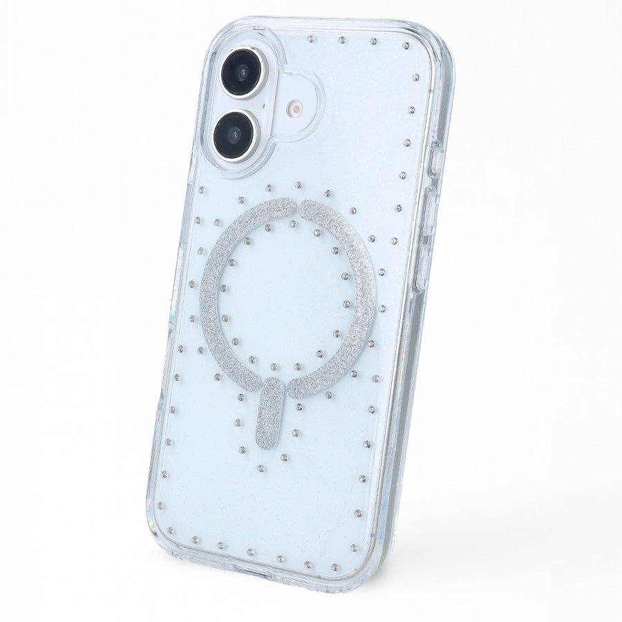 Funda Brillantes Glitter Compatible con MagSafe para iPhone 16