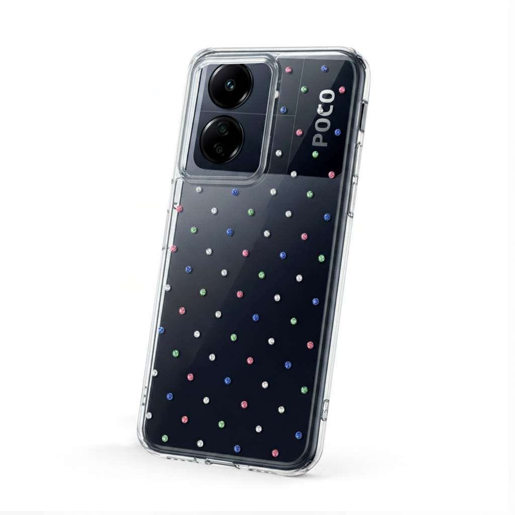 Funda Brillantes Multicolor para Xiaomi Poco C65