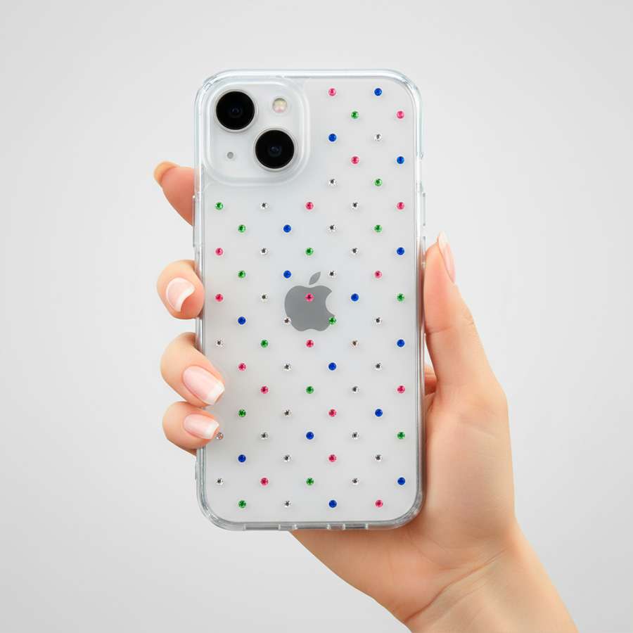 Cover Brillantini Multicolore per iPhone 13 Mini