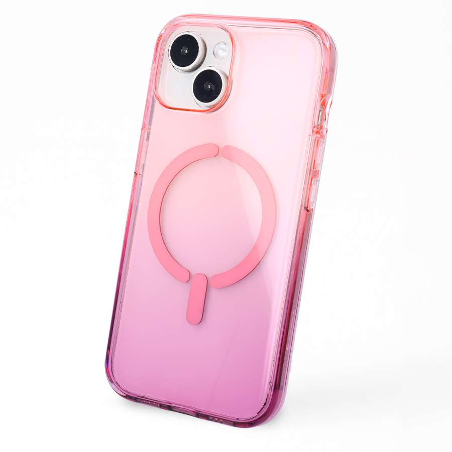 Cover Antigiallo Sfumata Compatibile con MagSafe per iPhone 13