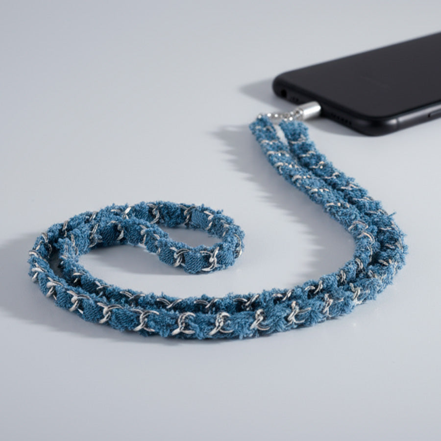 Colgante Cuello - Cadena Denim