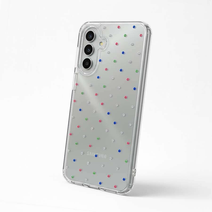 Cover Brillantini Multicolore per Samsung Galaxy A17